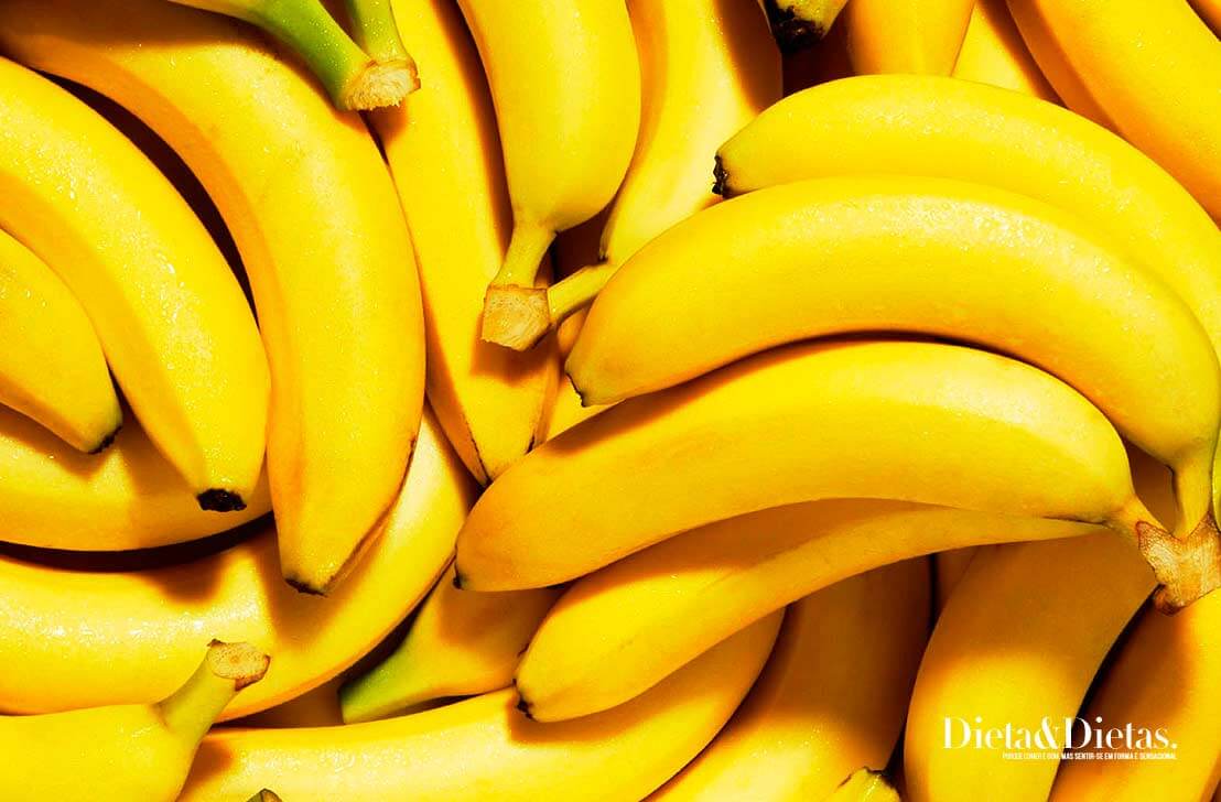 banana alimentos que ajudam a diminuir o inchaço abdominal