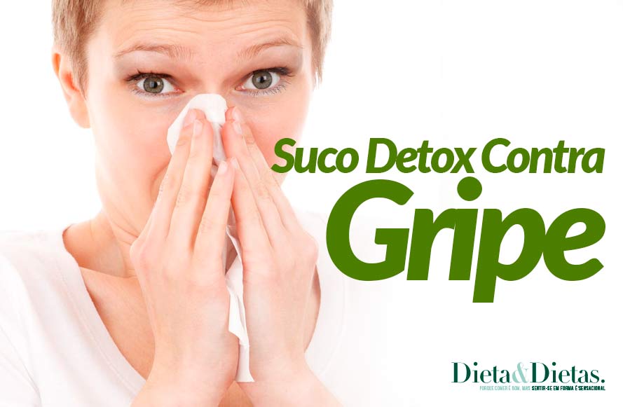 Suco Detox Contra Gripe, Acabe com o Resfriado Rapidamente