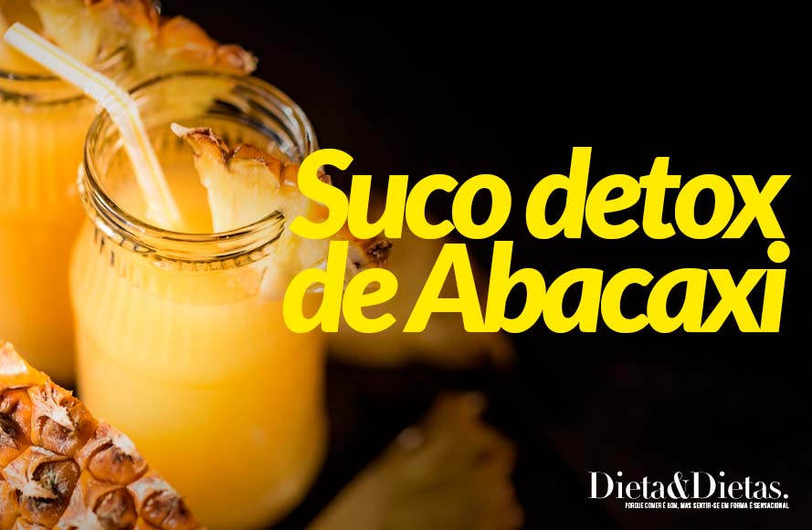 Suco Detox de Abacaxi