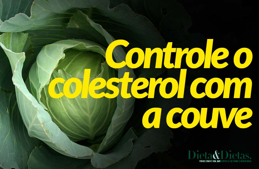 Controle o colesterol com a couve